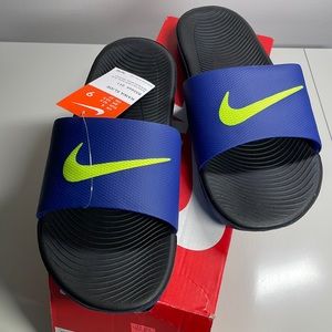 Nike Men's Kawa Slide Sandals - Black, 9